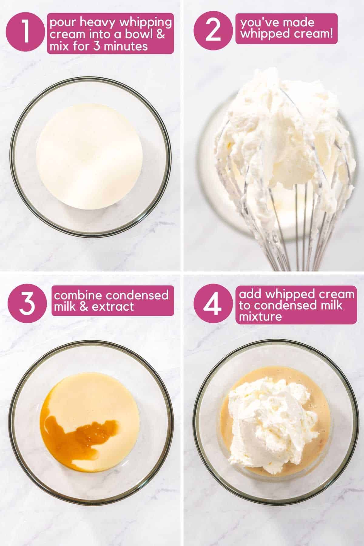 How to Get Whipped Cream Without Heavy Cream - The Kitchen Community