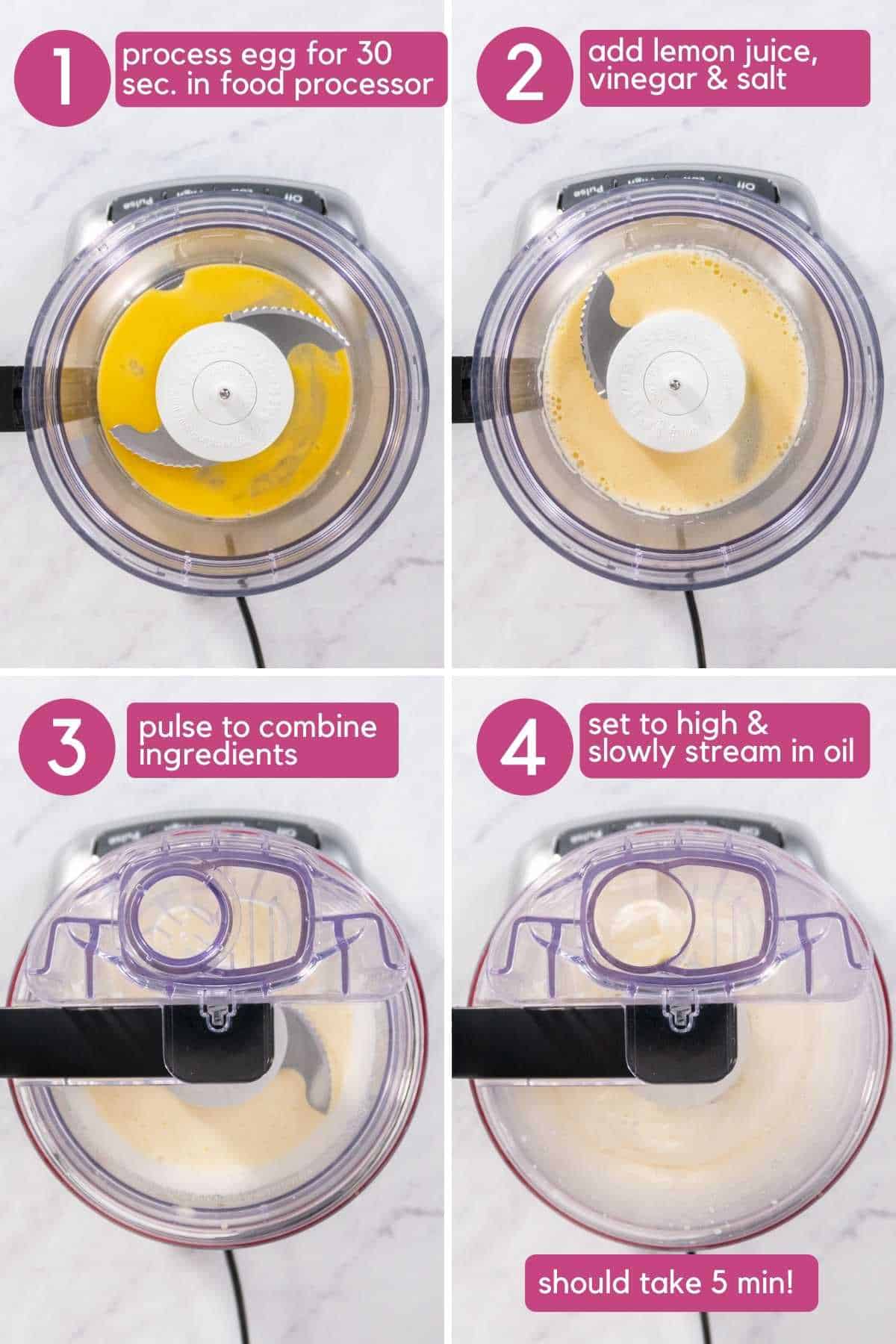 Whole egg mayo directions.