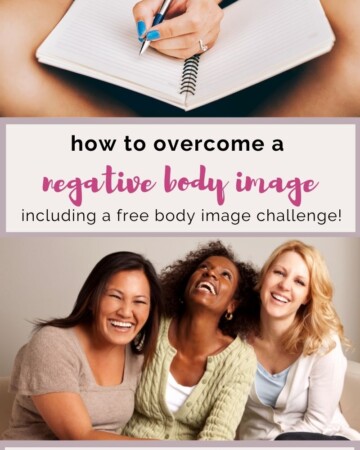 how to overcome a negative body image.
