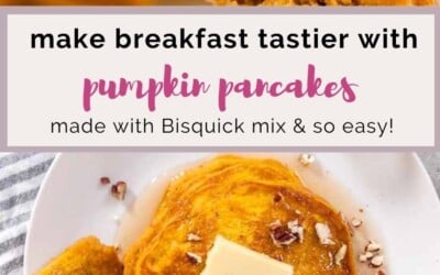 make breakfast tastier with pumpkin pancakes.