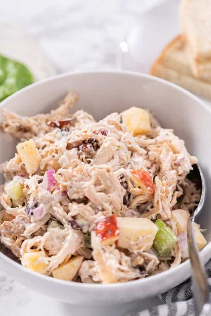 Apple Pecan Chicken Salad Colleen Christensen Nutrition