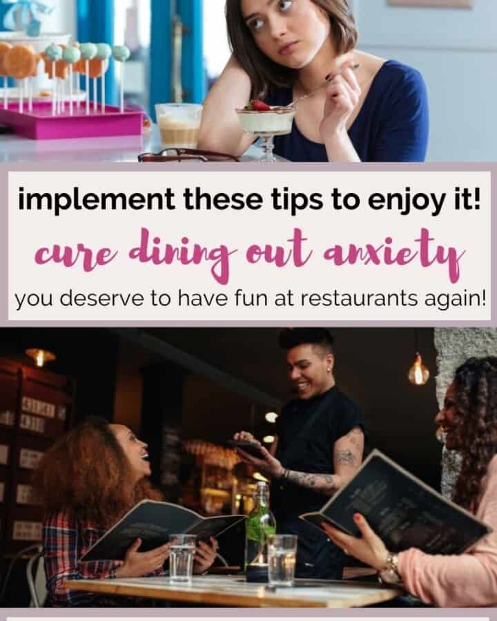 implement these tips to enjoy it! cure dining out anxiety.