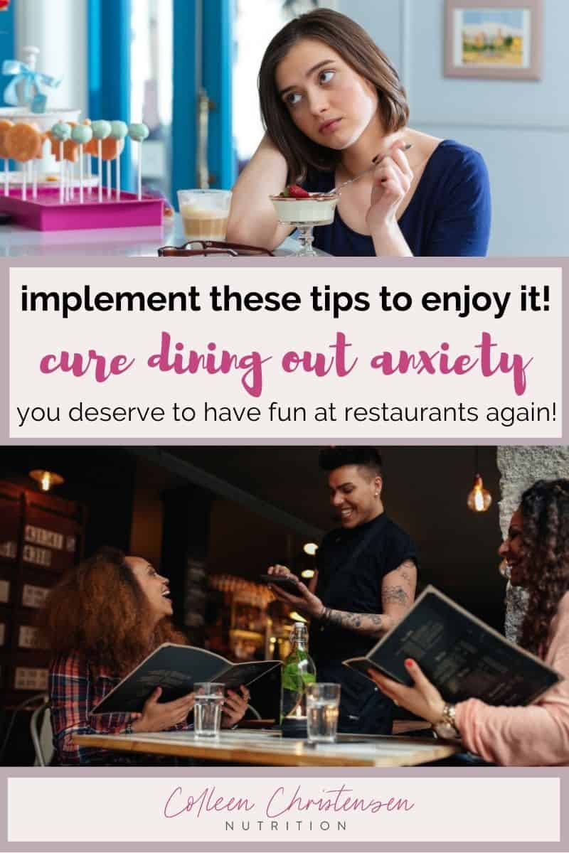 implement these tips to enjoy it! cure dining out anxiety.