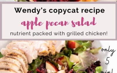 wendy's copycat recipe apple pecan salad.