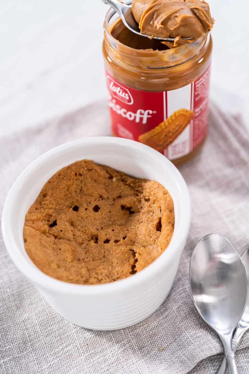Lotus Biscoff Mug Cake Recipe Colleen Christensen Nutrition
