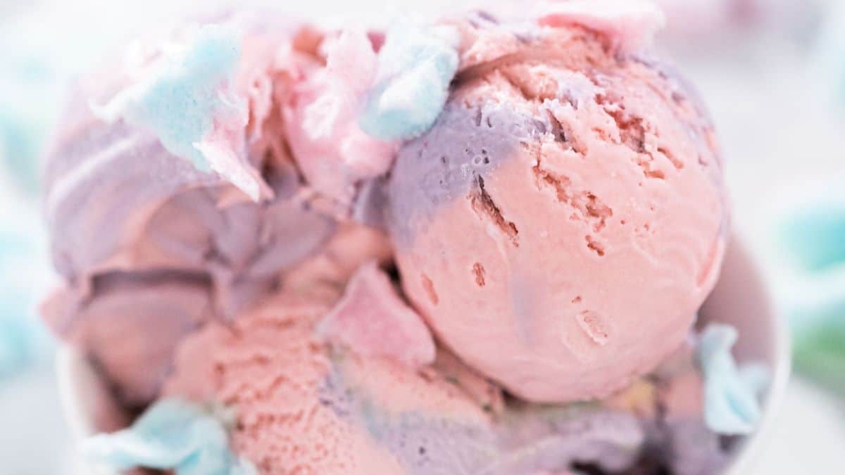 Cotton Candy Icecream