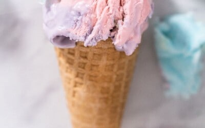 cotton candy ice cream only 10 minutes.