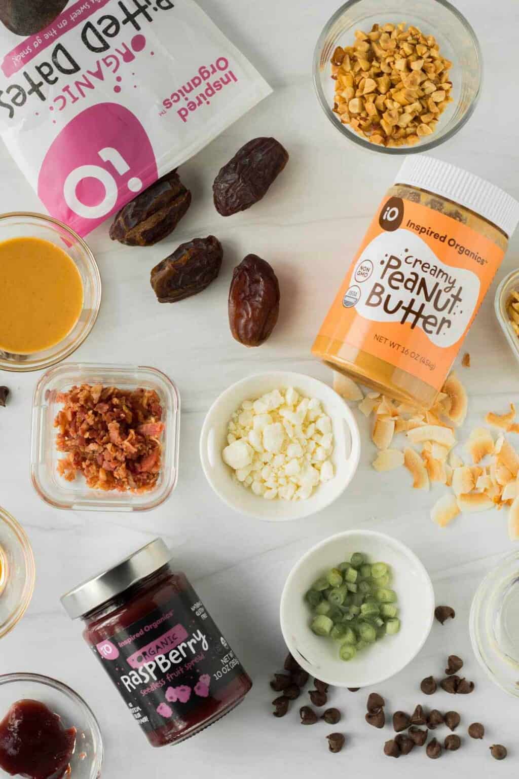 Peanut Butter Stuffed Dates 5 Ways! Colleen Christensen Nutrition