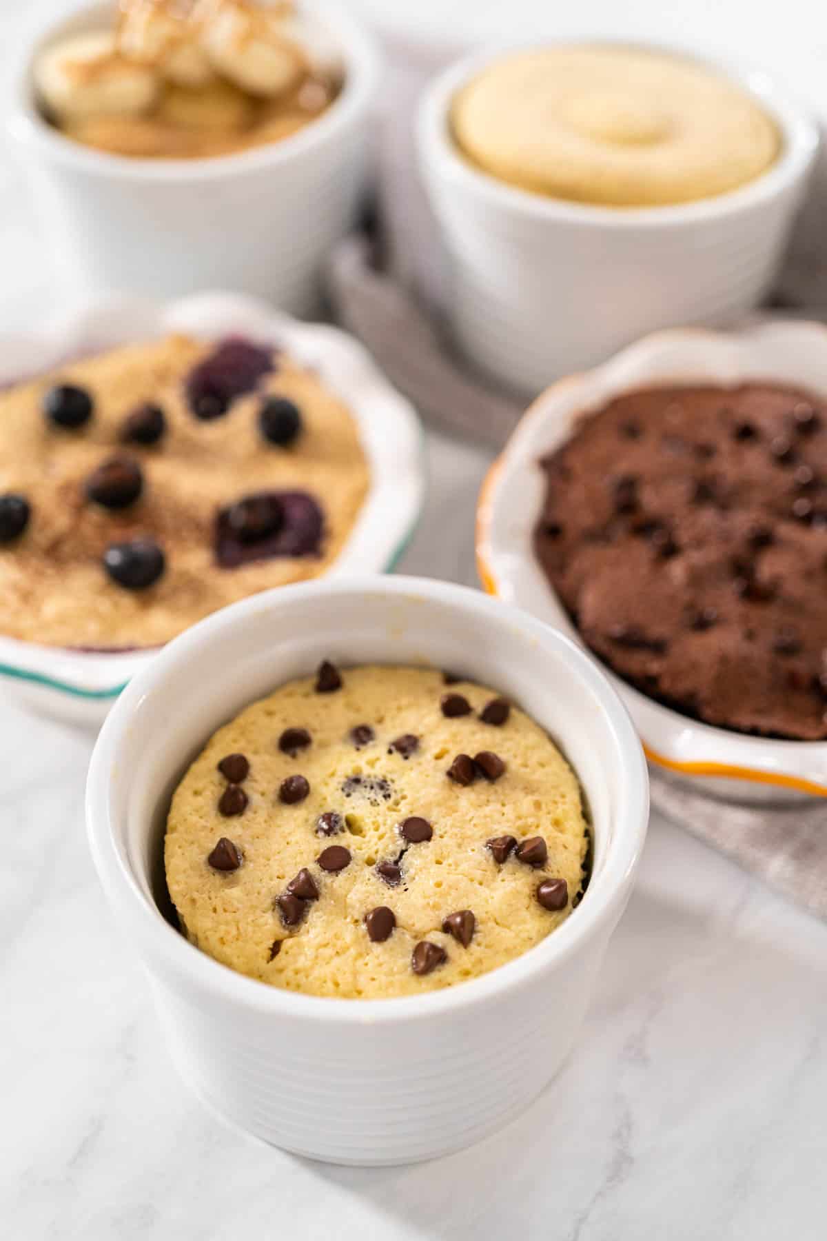 Variations of protein baked oats.