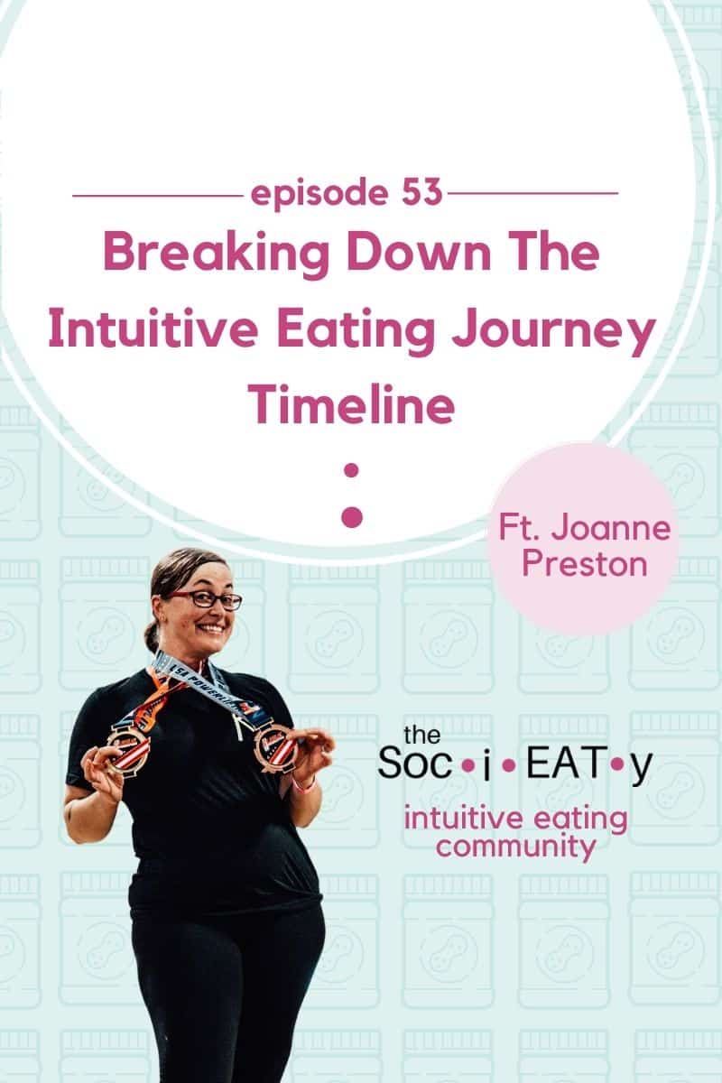 Breaking Down the Intuitive Eating Journey Timeline [feat. Joanne Preston] feature
