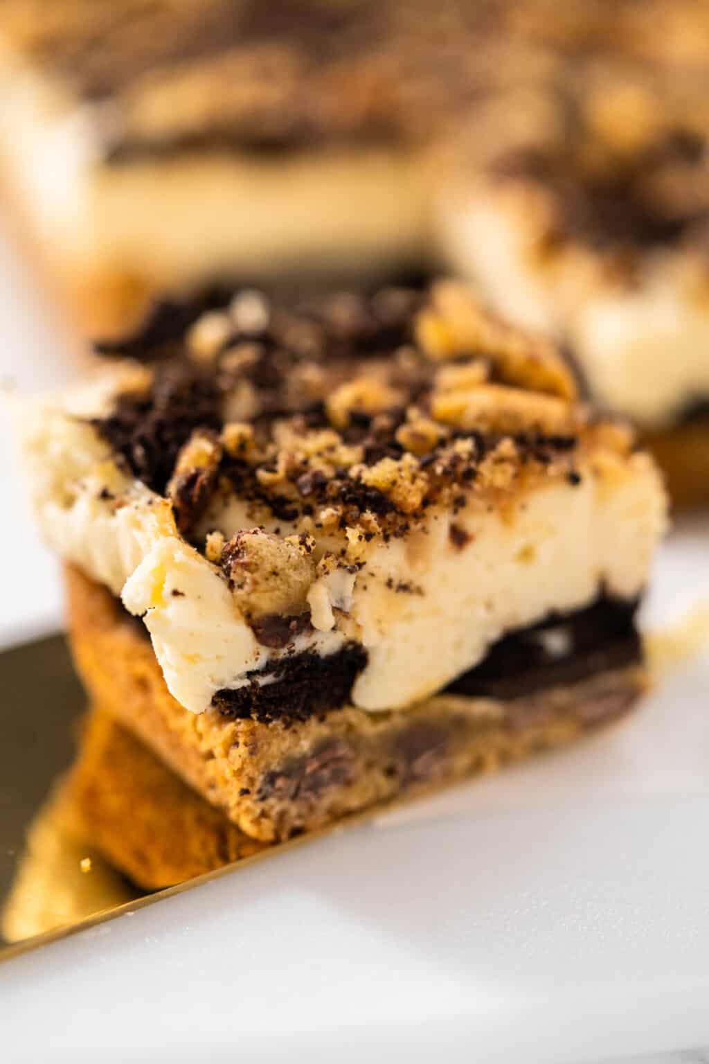 Slutty Oreo Cheesecake Bars With Cookies Colleen Christensen Nutrition