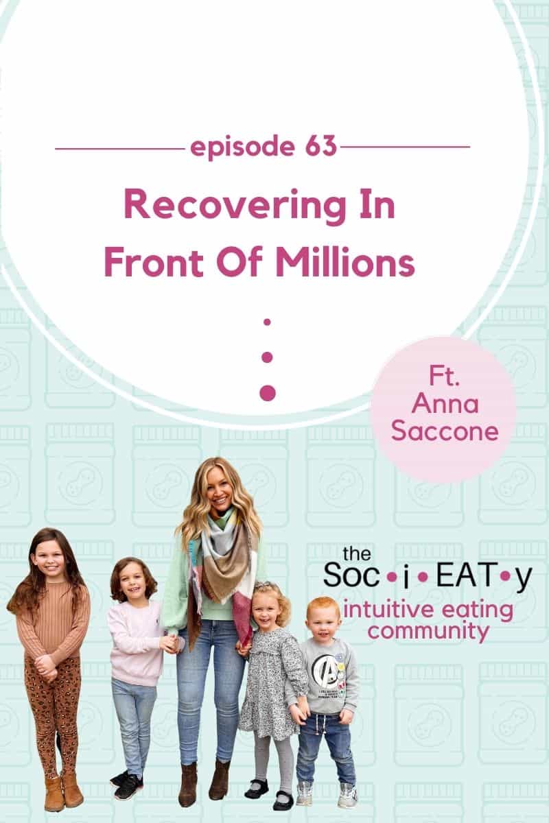 Recovering in Front of Millions [feat. Anna Saccone] feature