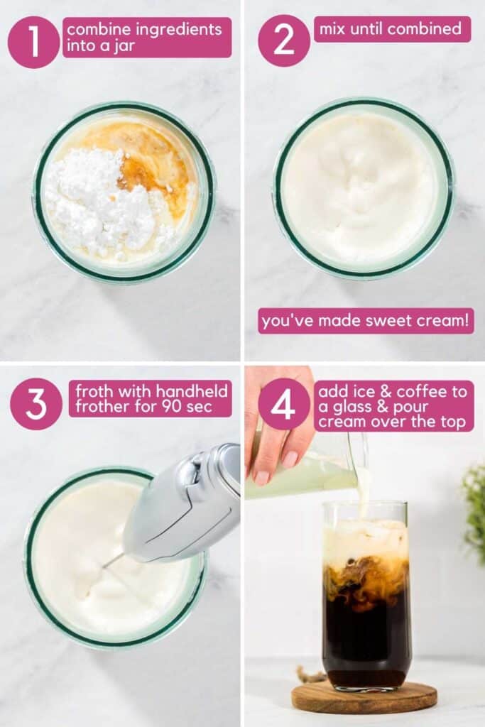 How to Make Sweet Cream Cold Foam – A Nerd Cooks