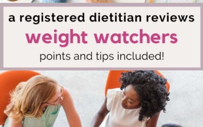 a registered dietitian reviews weight watchers points and tips included.