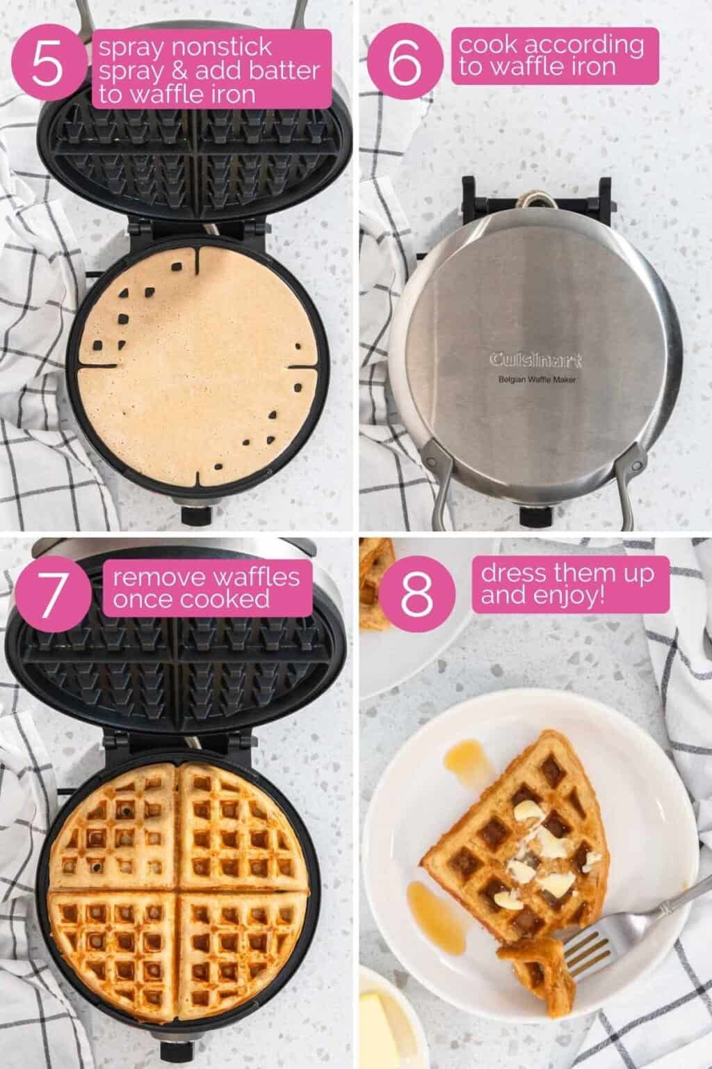 Oat Flour Waffles Colleen Christensen Nutrition
