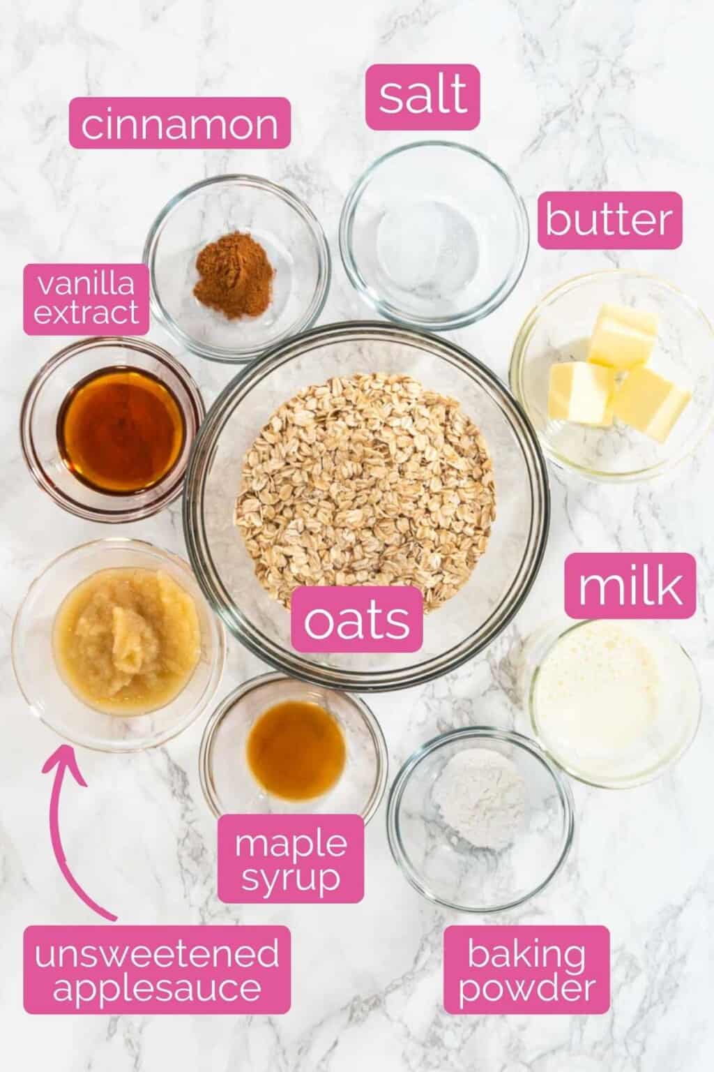 Baked Oats Without Banana Colleen Christensen Nutrition