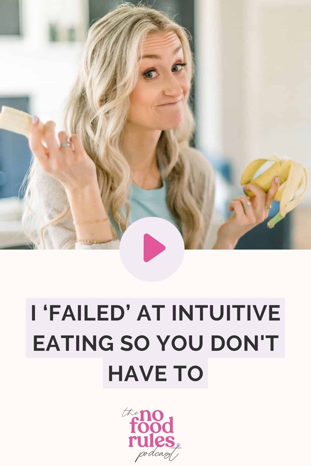 I ‘failed At Intuitive Eating So You Dont Have To Colleen Christensen Nutrition