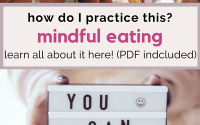 how do I practice mindful eating.